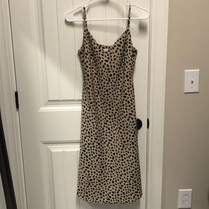 COPY - Cheetah print midi dress